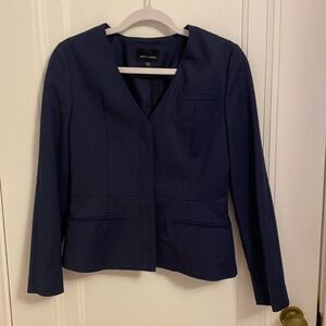 Judith & Charles - Blue Cotton Blazer